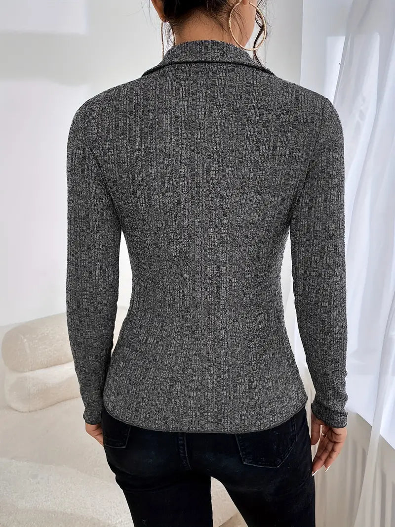 Liora | Taillierter Pullover mit Figurbetonter Passform und Eleganz für Damen