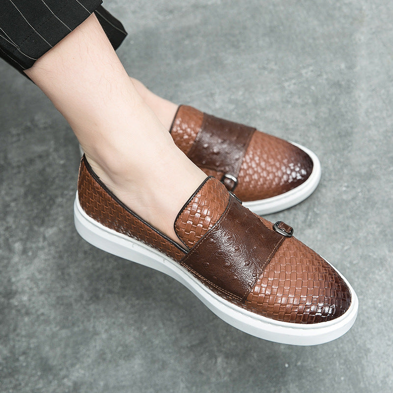 Lorenzo | Leder Slipper mit zeitlosem Design und gepolsterter Innensohle für Herren