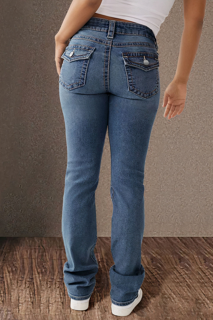 Livia | Casual Jeans mit Bequemer Passform und Premium-Denim für Damen