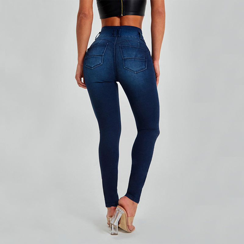 Livia | Jeans mit Hoher Taille und Hüftlifting für Damen