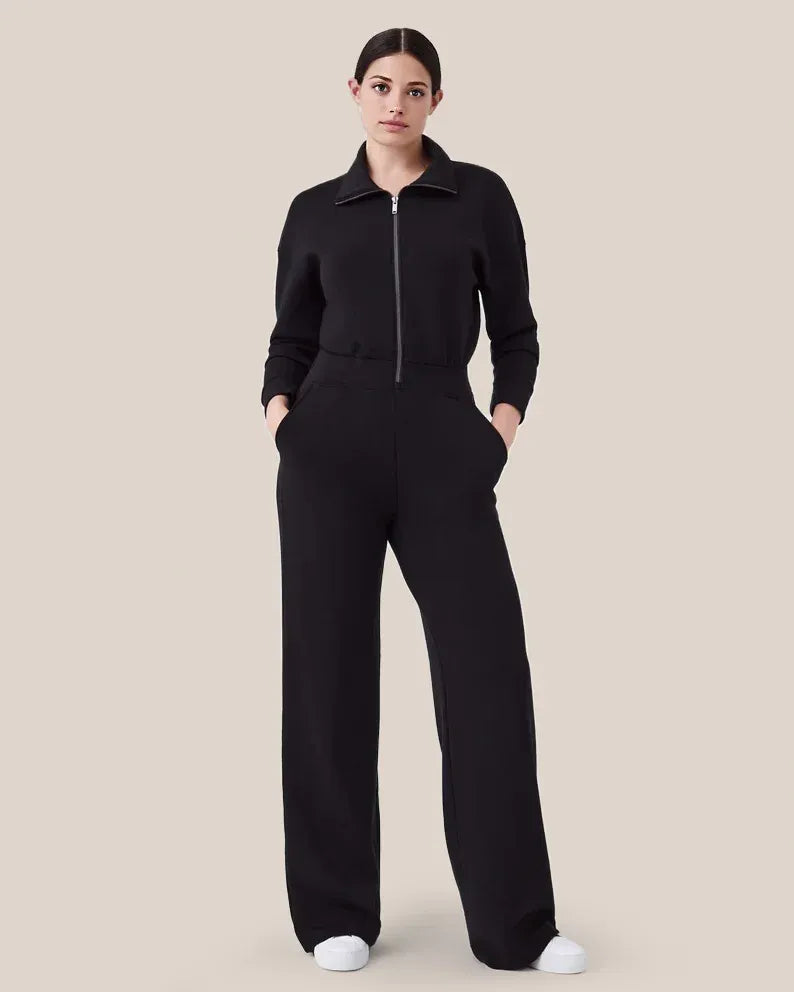 Isabella | Jumpsuit mit Luftiger Leichtigkeit und Weitem Bein für Damen