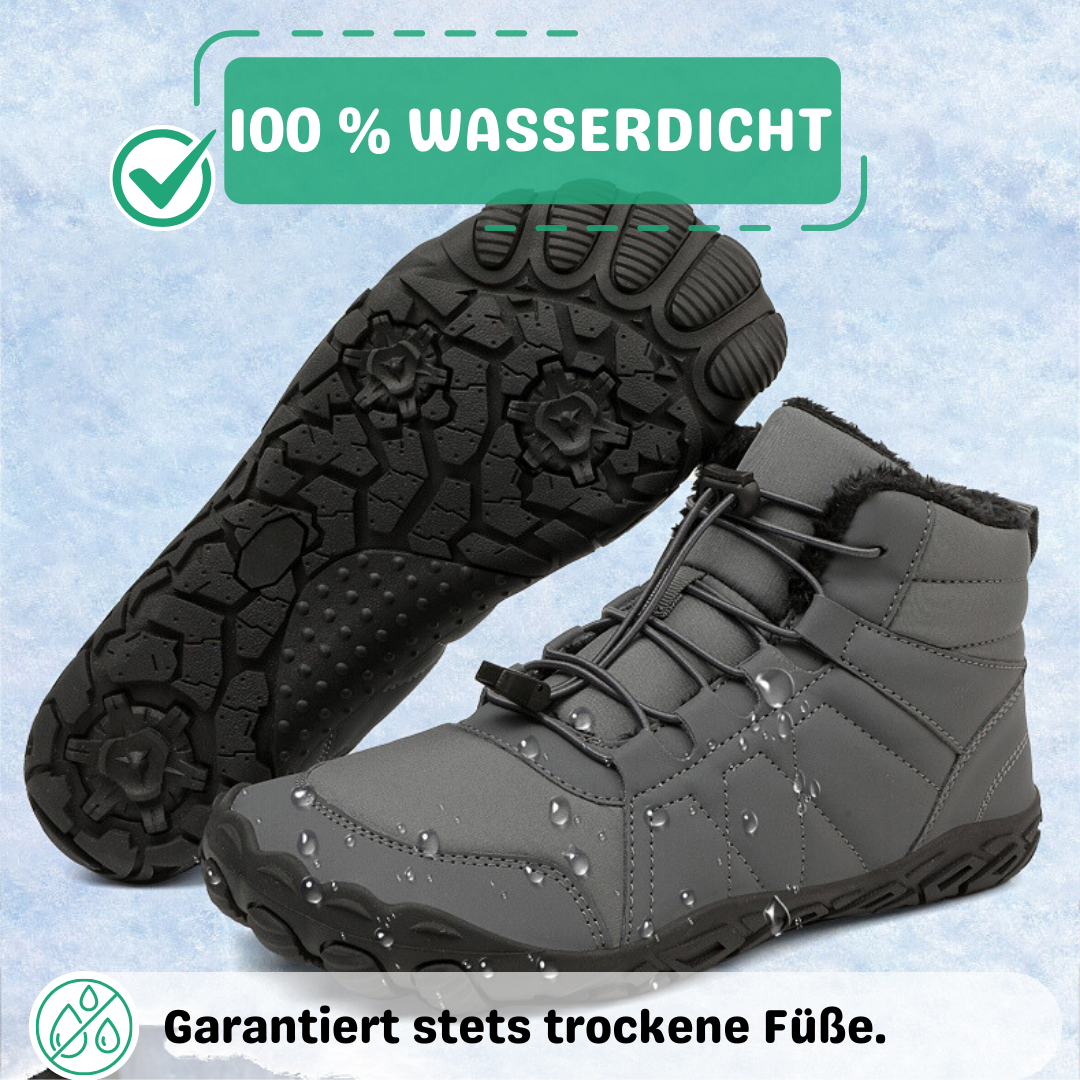 Lumos | Winter Barfußschuhe mit Hochwertiger Thermo-Fütterung und Rutschfester Sohle für Herren