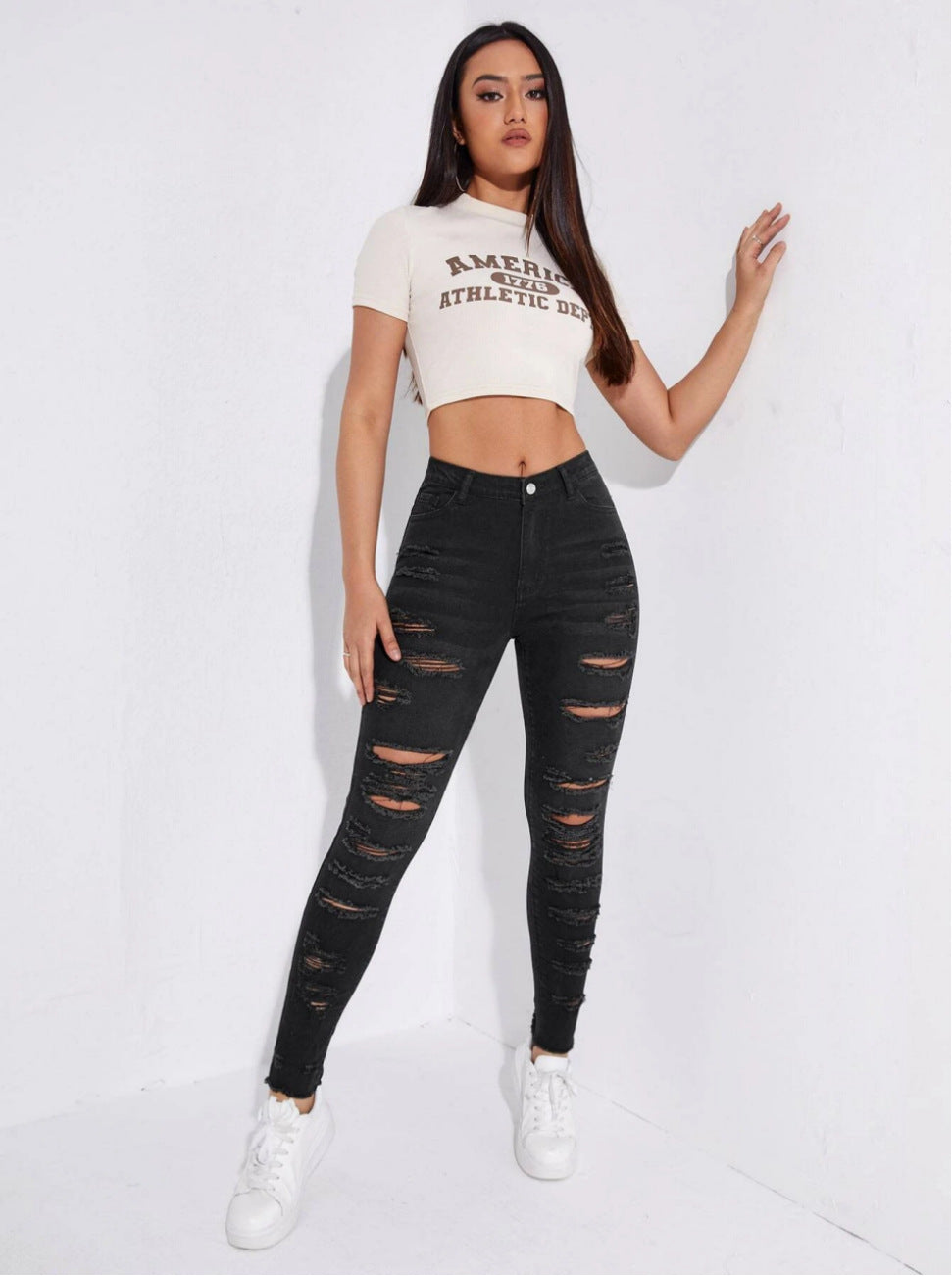 Livia | High-Waist Jeans mit Zeitlosem Design und Femininer Silhouette für Frauen