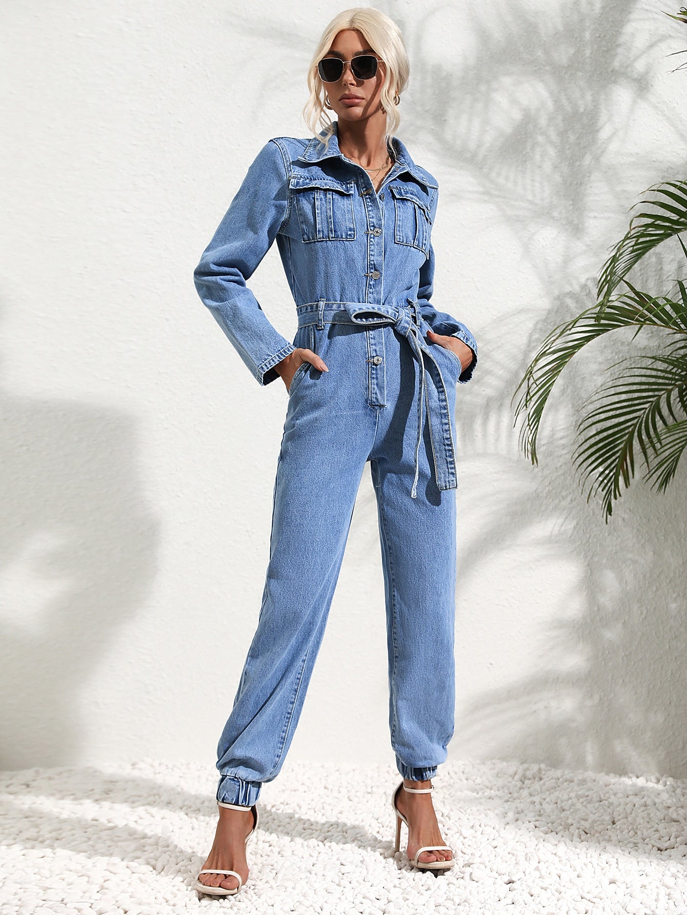 Siena | Jumpsuit mit Casual Style und Pattentasche für Damen