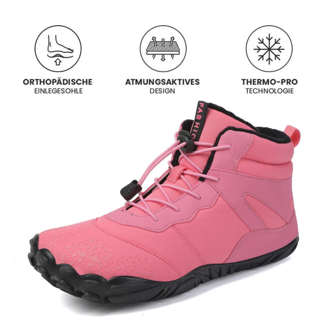 Aurora | Winter Barfußschuhe mit Wasserfestem Design und Rutschfester Sohle für Damen