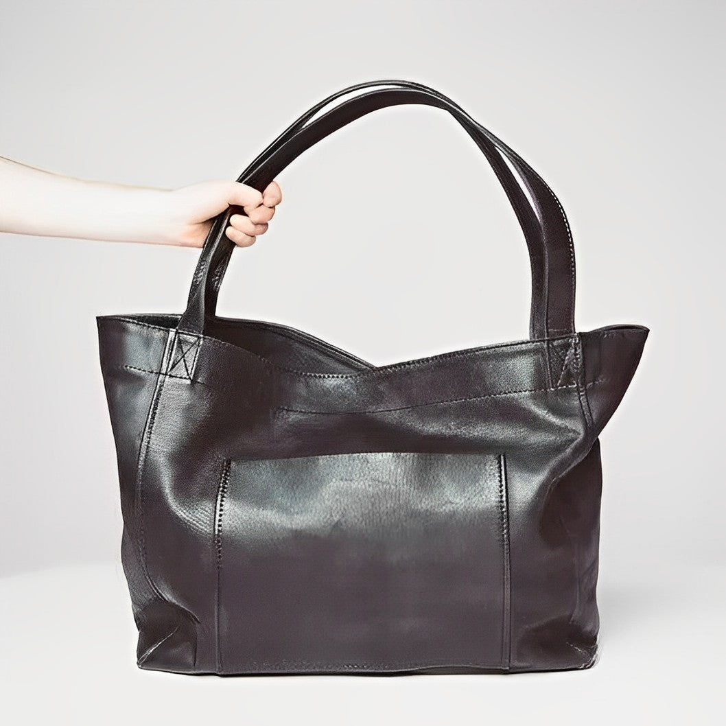 Celestia | Vintage Ledertasche mit Retro-Eleganz und Schmutzabweisendem Futter für Frauen