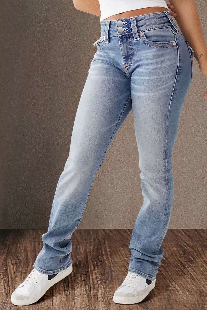 Livia | Casual Jeans mit Bequemer Passform und Premium-Denim für Damen