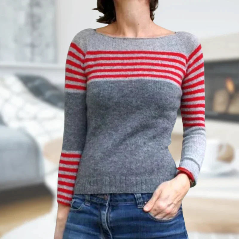 Liora | Pullover mit Kuscheligen Material und Eleganter Passform für Damen