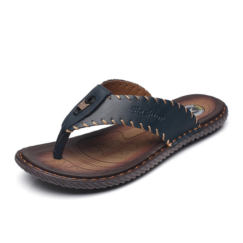 Leo - Leder Herren Flip Flops