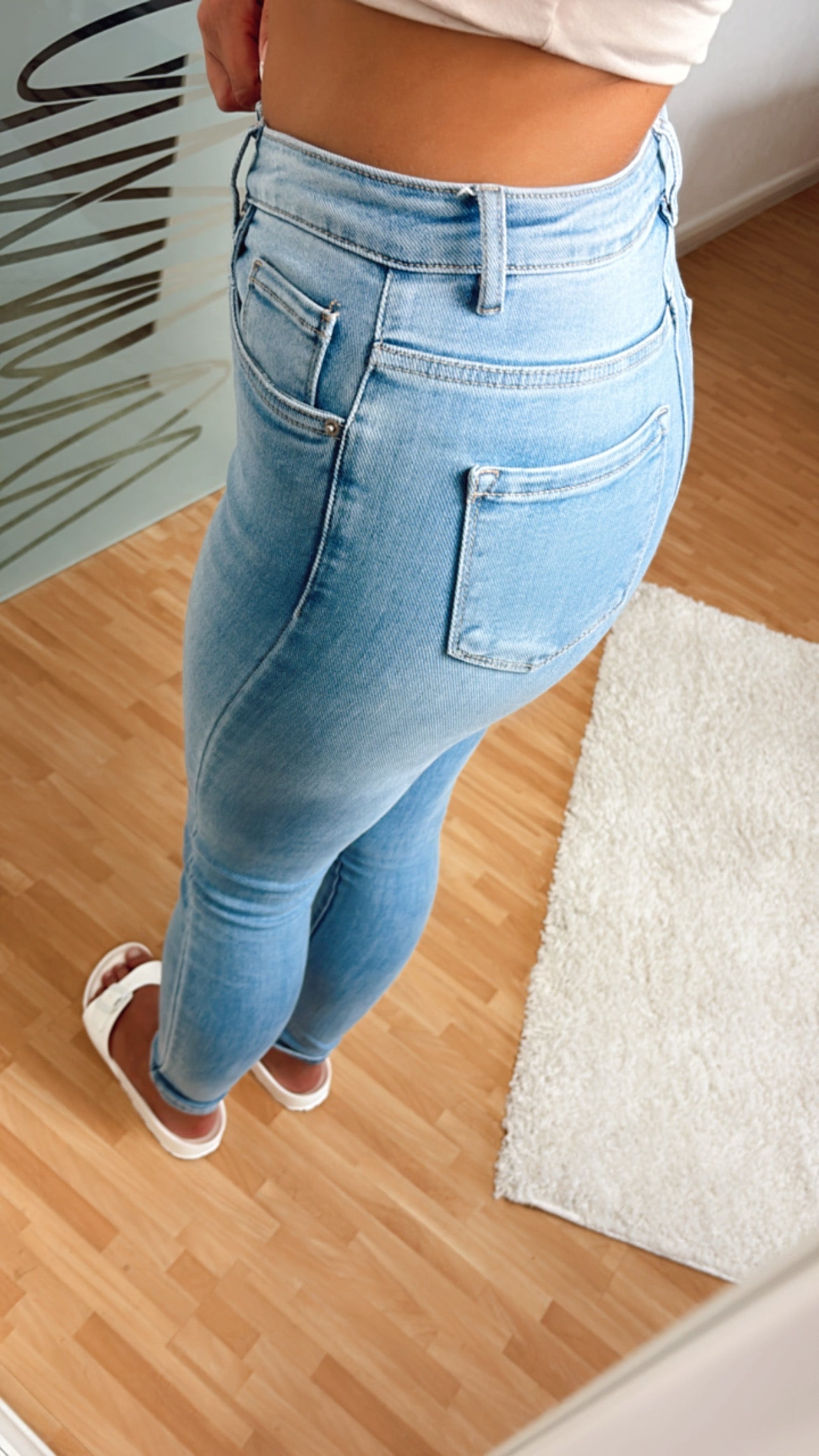 Sienna | Taille Jeans mit Figurbetontem Schnitt und Heller Waschung für Damen