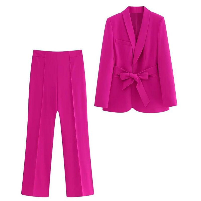 Isabella | Blazer mit Eleganz und Gürtel für Damen