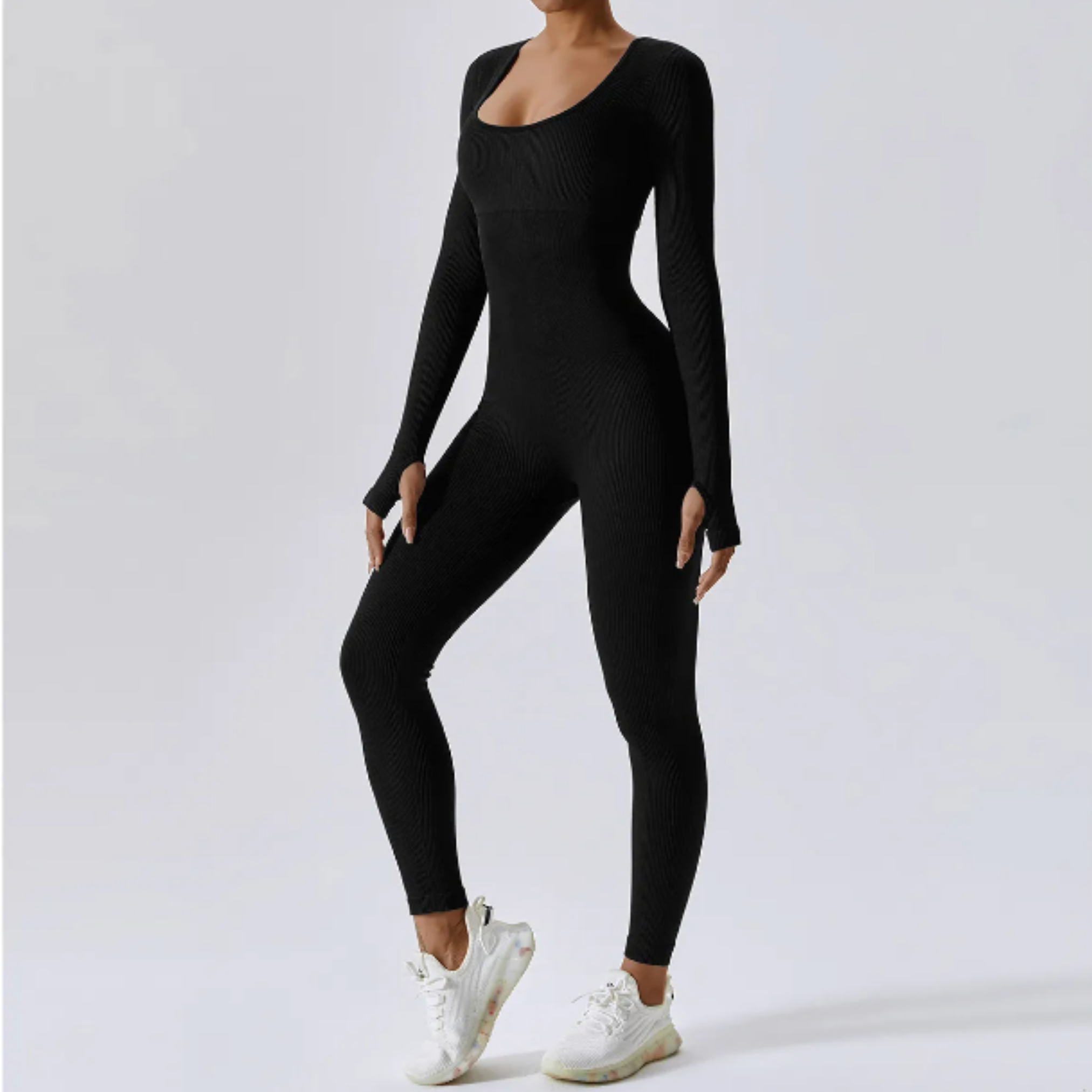 Liora | Langärmeliger Jumpsuit mit Bequemer Passform und Stil für Frauen