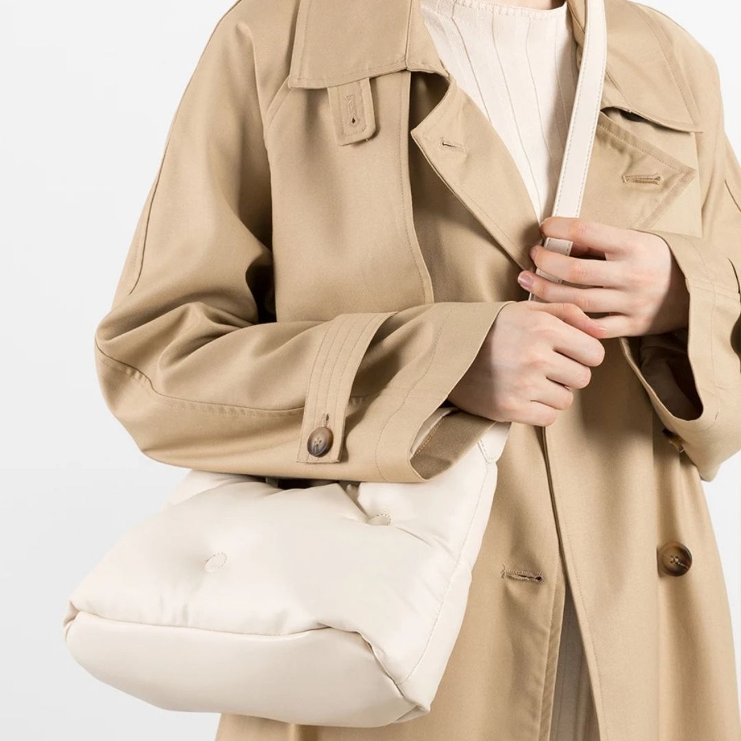 Luna | Umhängetasche aus veganem Leder mit stilvollem Design und anpassbarem Riemen für jede Gelegenheit