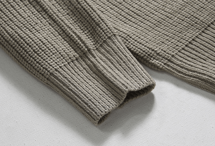 Luca | Strickpullover mit Komfortablem Sitz und Halbzip-Kragen für Herren