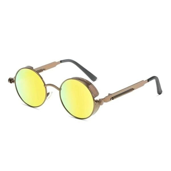 Lunara | Steampunk-Sonnenbrille mit Polarisierten Gläsern und UV-Schutz für Trendsetter