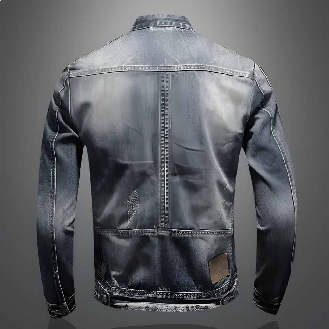 Lorenzo | Jeansjacke mit Vintage-Flair und Bequemer Passform für Herren