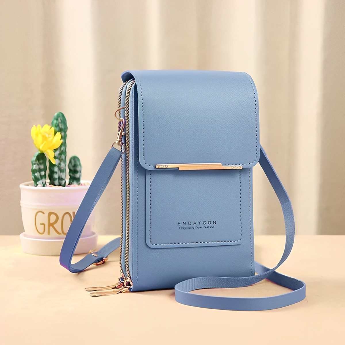 Livia | Crossbody-Handytasche mit Stilvollem Design und Praktischen Fächern für Unterwegs