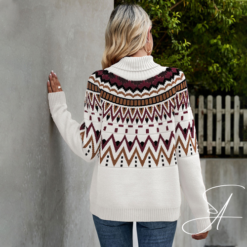 Aurora | Rollkragenpullover mit Stil und Wärme für Frauen im Herbst