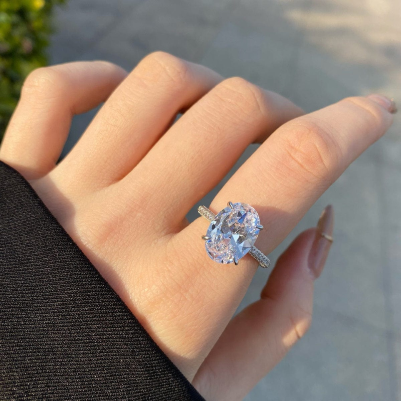 Amara | Diamantring mit zeitlosem Design und raffinierter Eleganz für Frauen