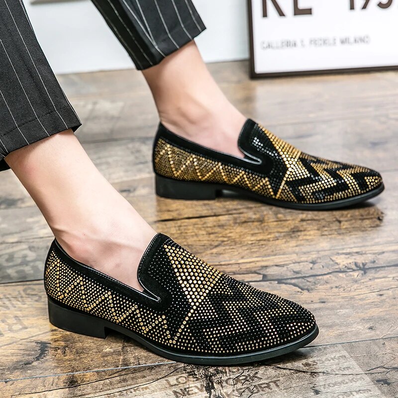 Julius - Schillernde Loafers