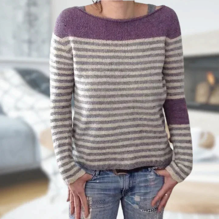 Liora | Pullover mit Kuscheligen Material und Eleganter Passform für Damen