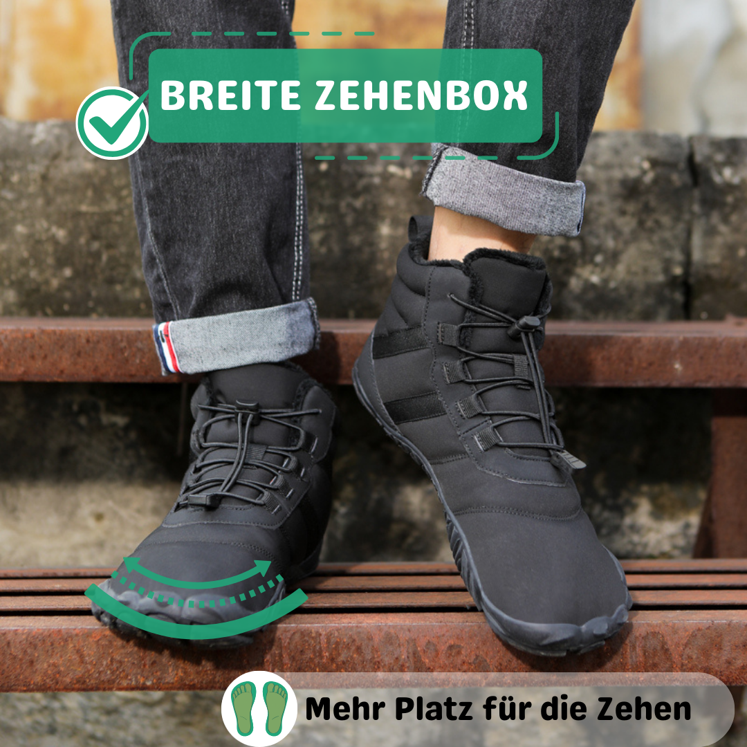 Lara | Winter Barfußschuhe mit Thermo-Fütterung und Rutschfester Sohle für Frauen