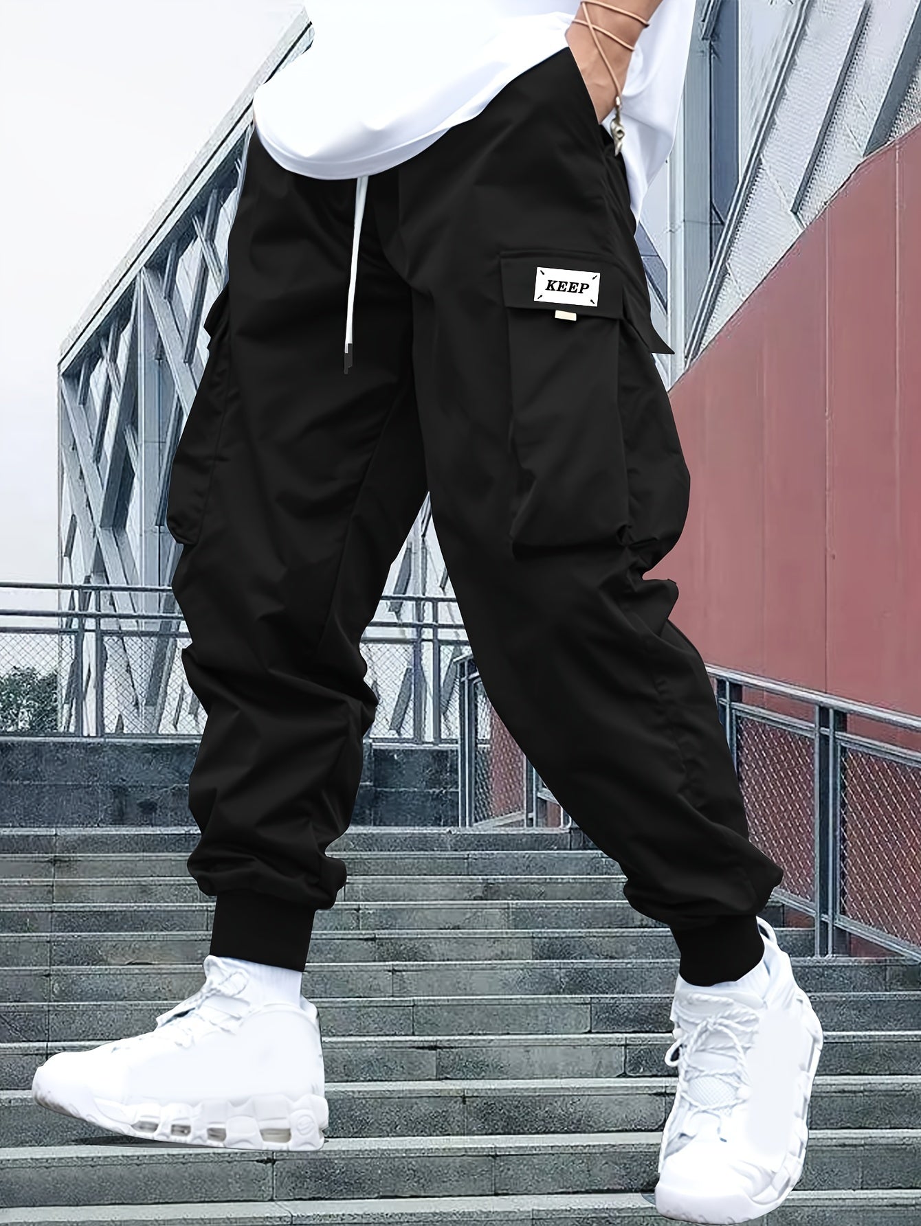 Aurelius | Cargo-Jogger-Hose mit Robustem Material und Viel Stauraum für Unisex