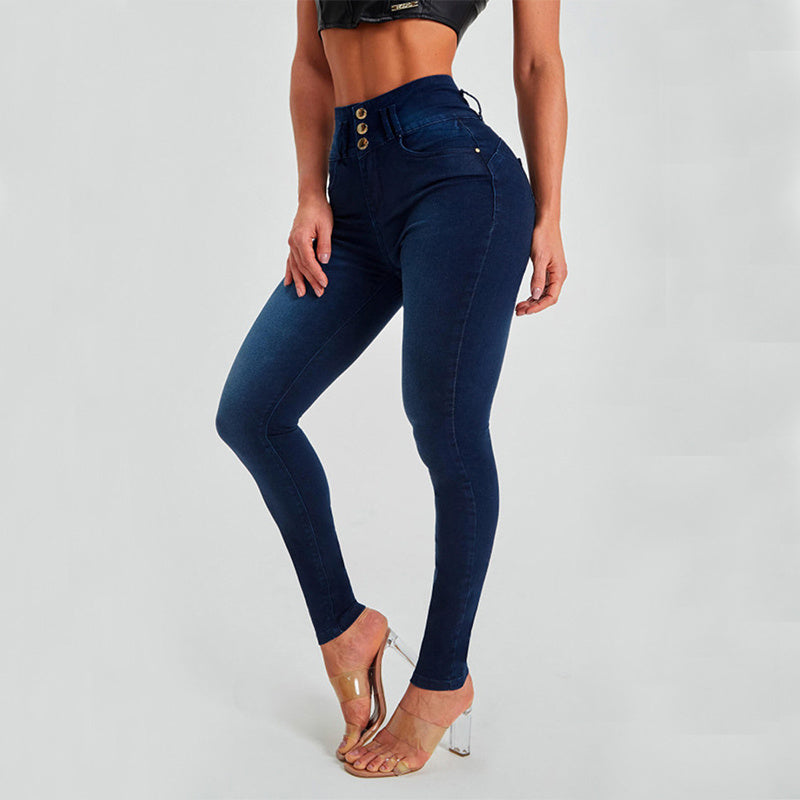 Livia | Jeans mit Hoher Taille und Hüftlifting für Damen