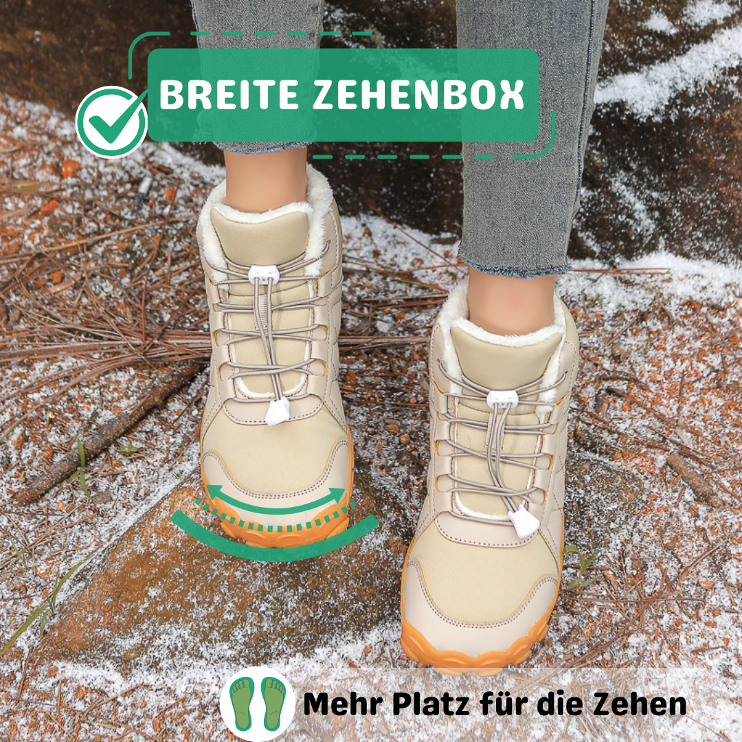 Lumos | Winter Barfußschuhe mit Hochwertiger Thermo-Fütterung und Rutschfester Sohle für Herren