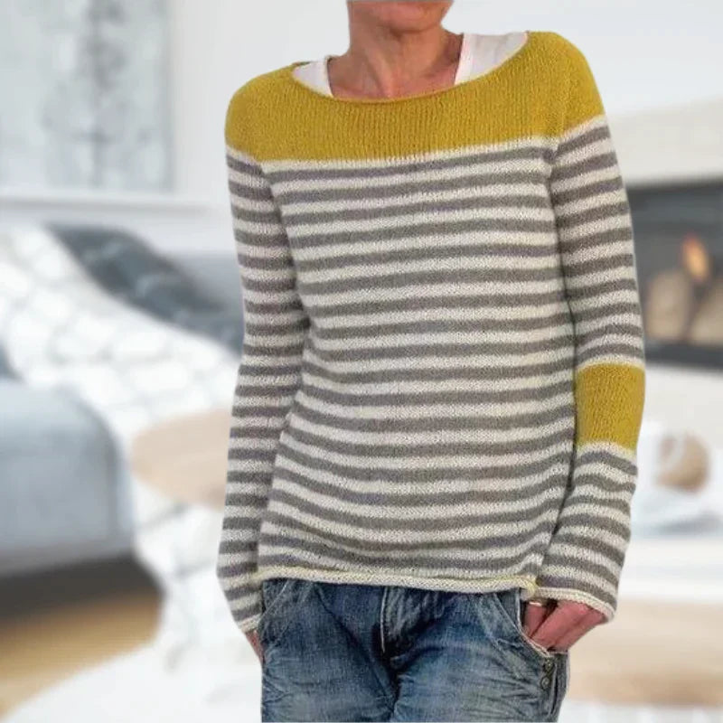 Liora | Pullover mit Kuscheligen Material und Eleganter Passform für Damen