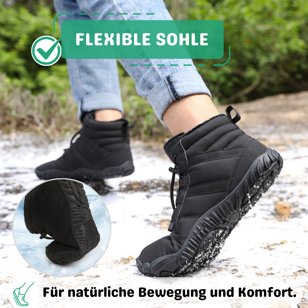 Lara | Winter Barfußschuhe mit Thermo-Fütterung und Rutschfester Sohle für Frauen