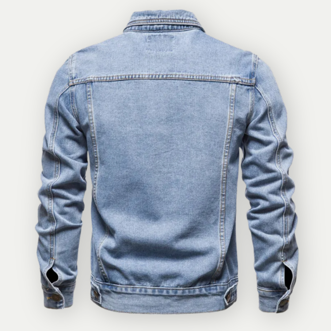 Jasper | Jeansjacke mit Atmungsaktivem Material und Fleckabweisender Beschichtung für Männer