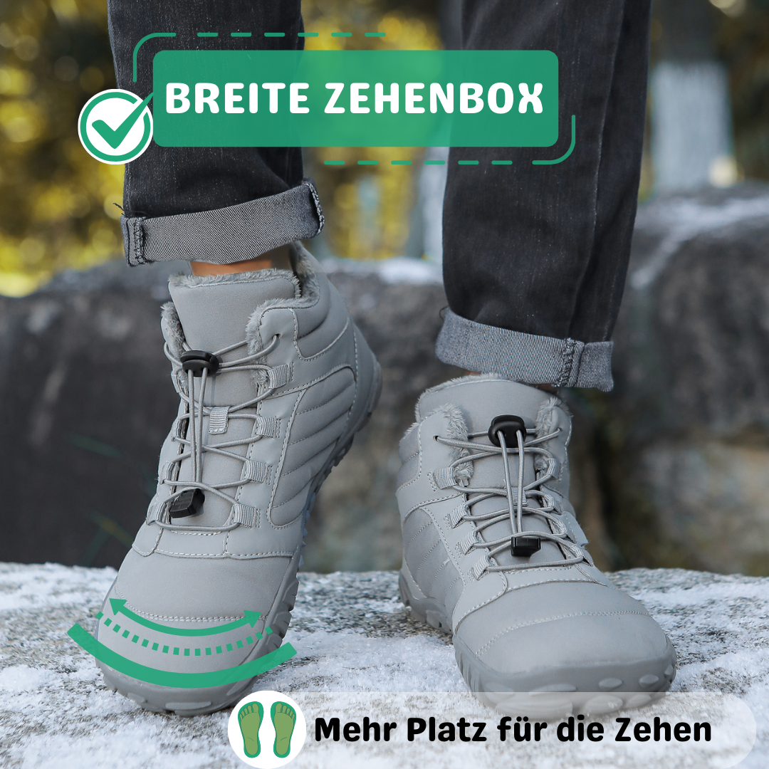 Aurora | Winter Barfußschuhe mit Thermo-Fütterung und Rutschfester Sohle für Frauen