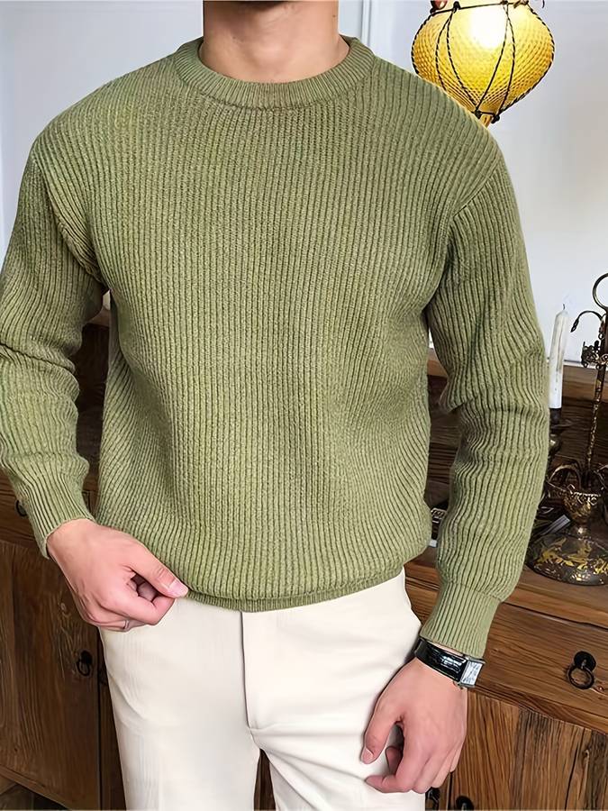 Lorian | Herrenpullover mit Strukturiertem Design und Eleganz für Stilbewusste