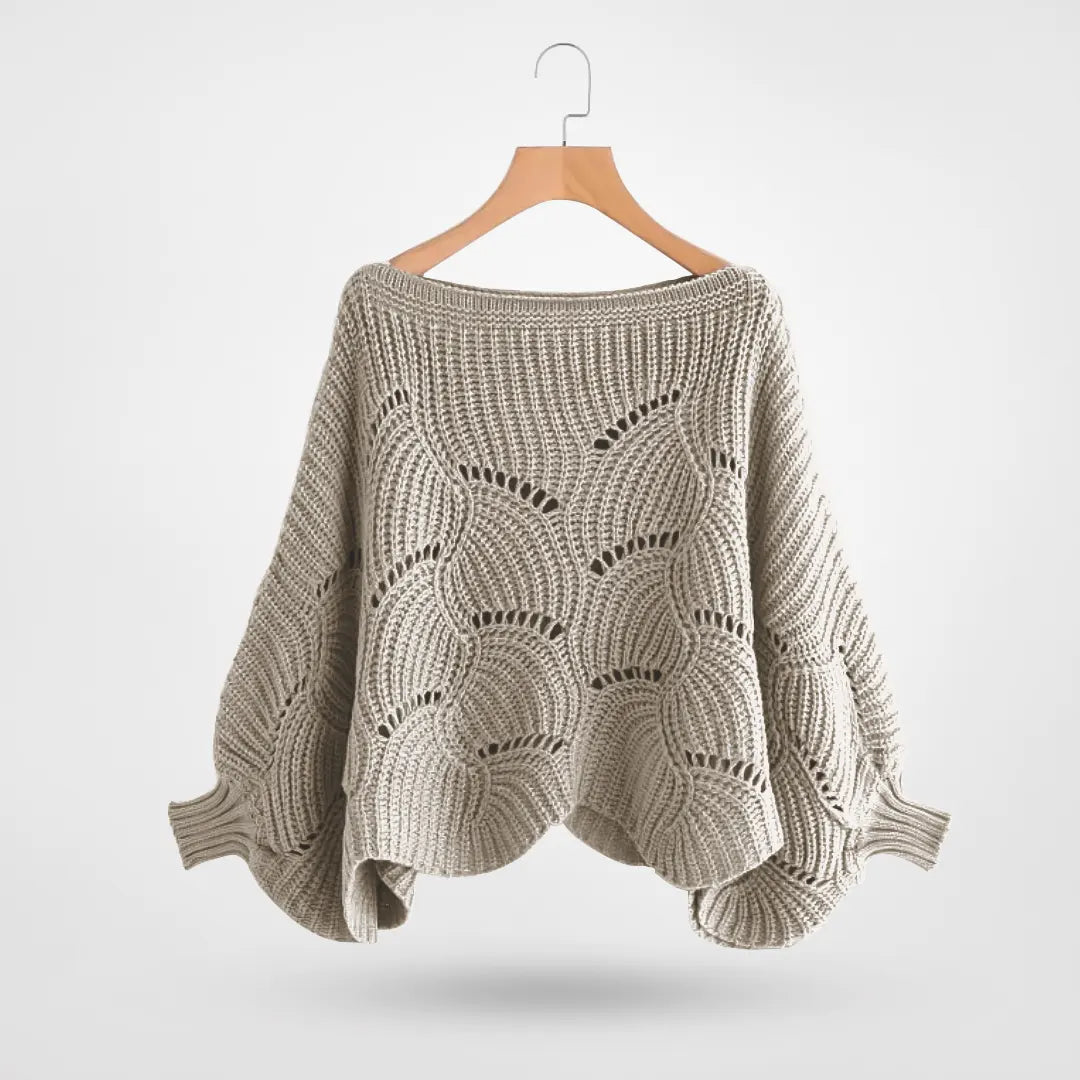 Livia | Pullover mit Modischem Überlappungsdesign und Stil für Frauen