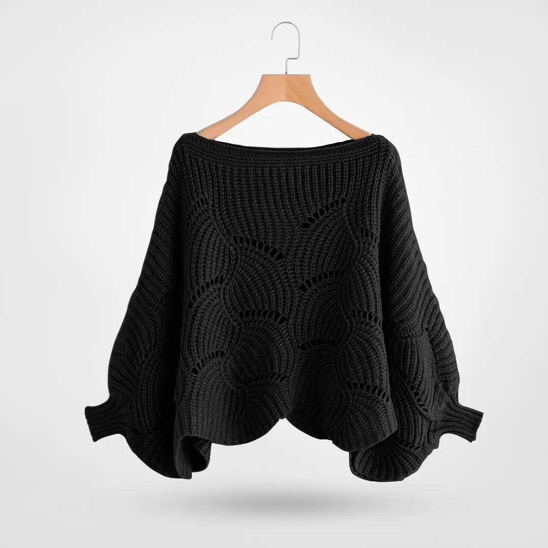 Livia | Pullover mit Modischem Überlappungsdesign und Stil für Frauen