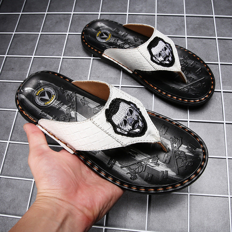 Leo - Leder Herren Flip Flops