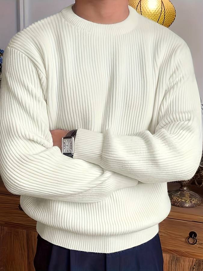 Lorian | Herrenpullover mit Strukturiertem Design und Eleganz für Stilbewusste