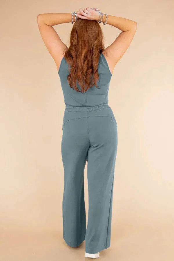 Livia | Jumpsuit mit Eleganz und 4-Wege-Stretch für Frauen