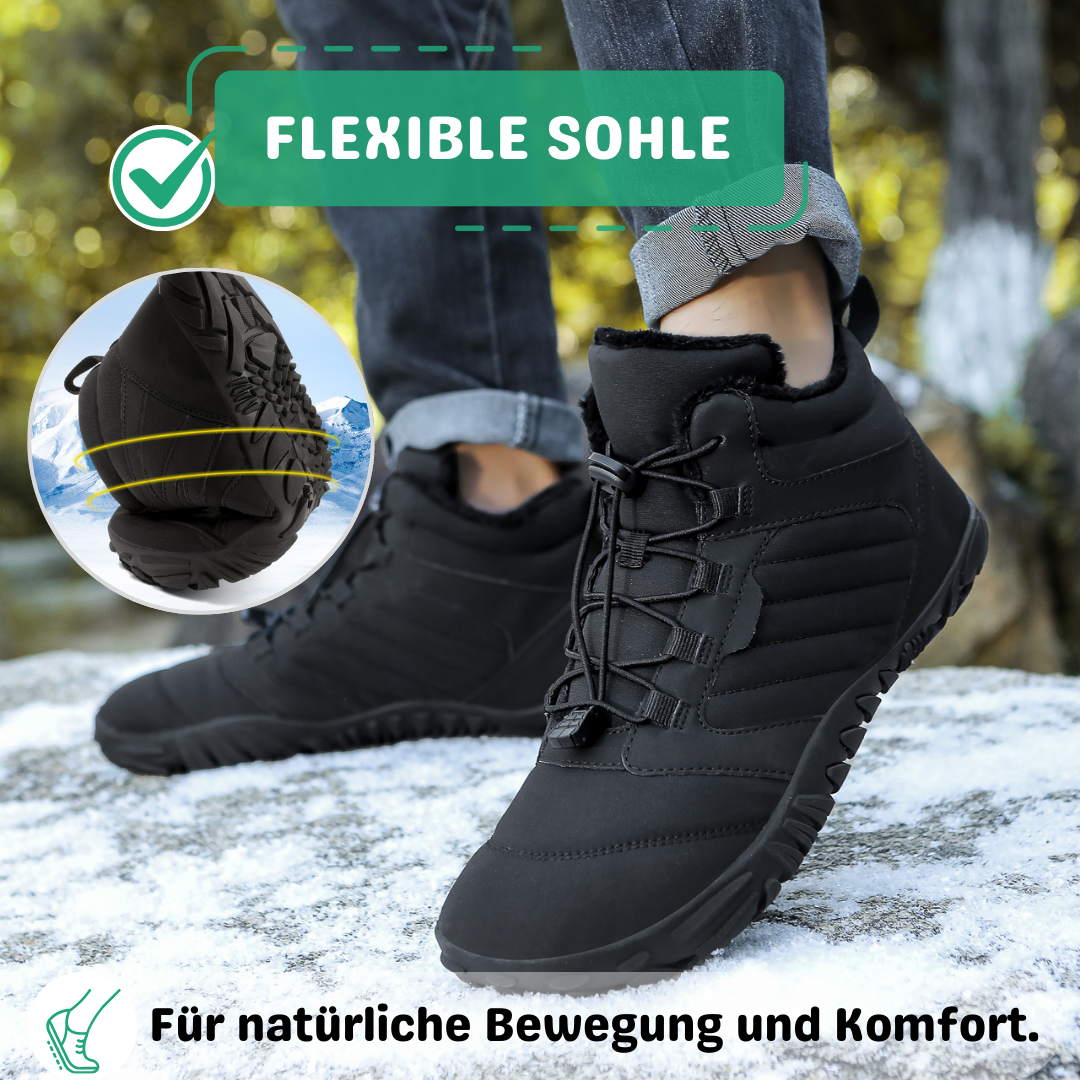 Aurora | Winter Barfußschuhe mit Thermo-Fütterung und Rutschfester Sohle für Frauen