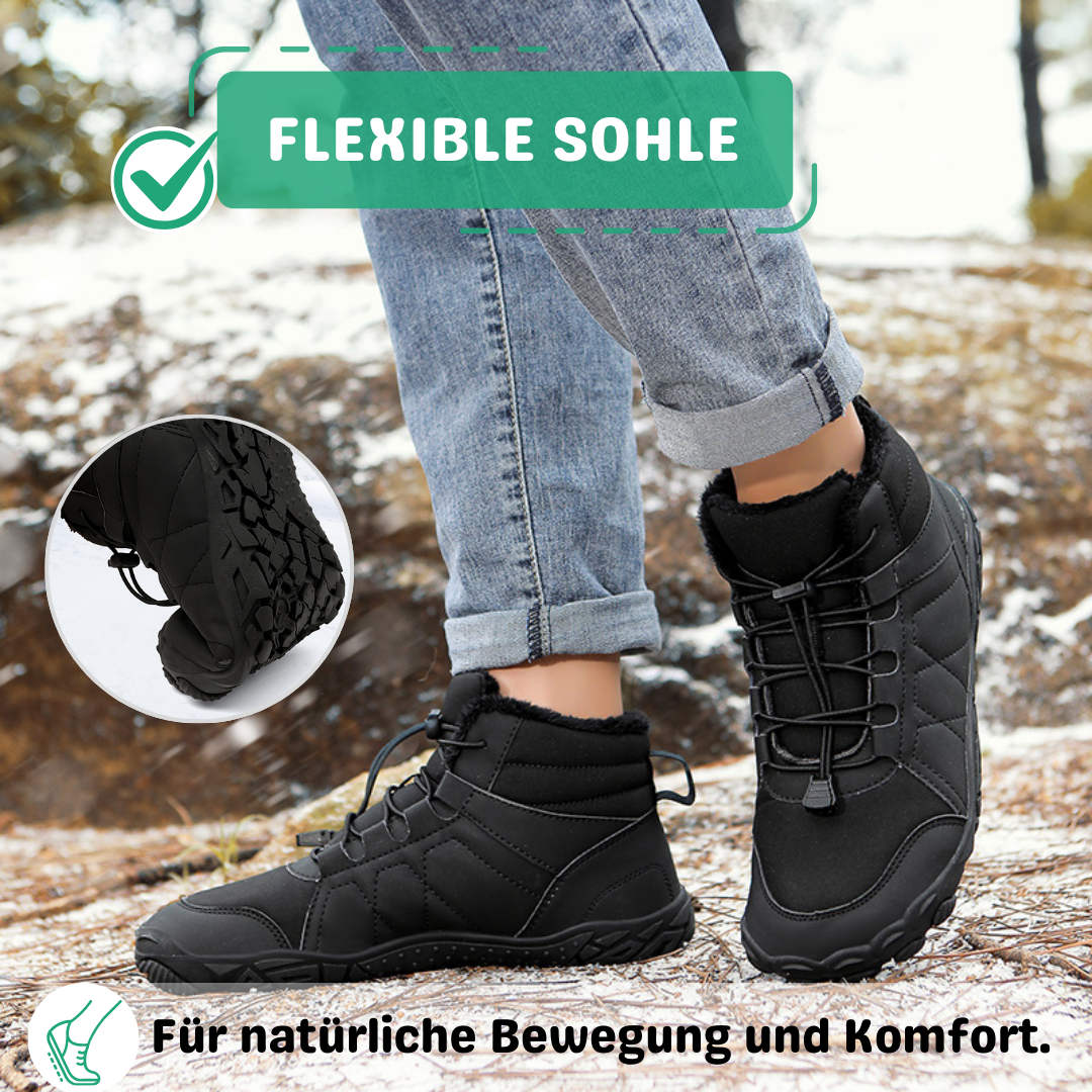 Lumos | Winter Barfußschuhe mit Hochwertiger Thermo-Fütterung und Rutschfester Sohle für Herren