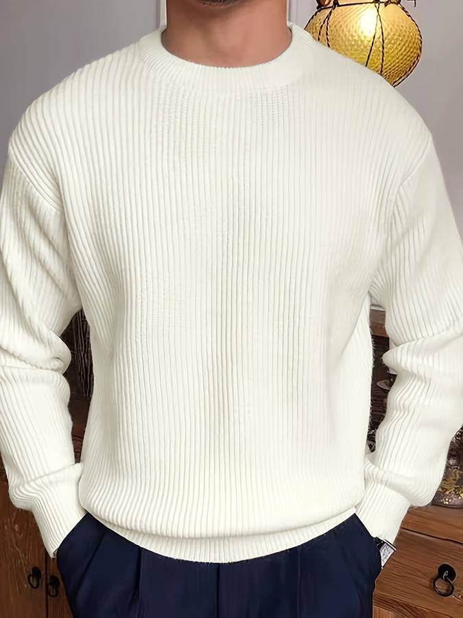 Lorian | Herrenpullover mit Strukturiertem Design und Eleganz für Stilbewusste