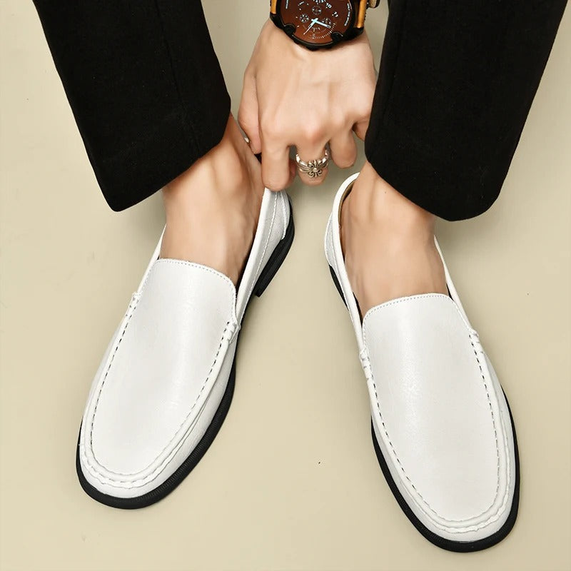 Luke - Schlanke und Bequeme Leder-Loafer