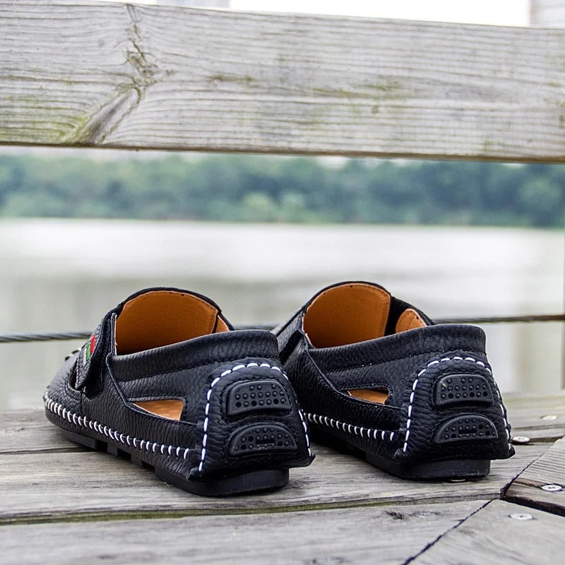 Harrie - Atmungsaktive Leder- Loafer