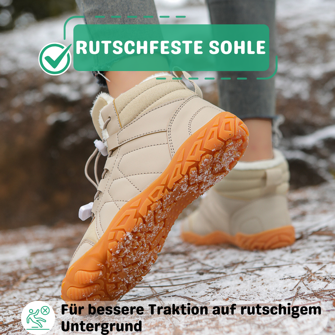 Lumos | Winter Barfußschuhe mit Hochwertiger Thermo-Fütterung und Rutschfester Sohle für Herren