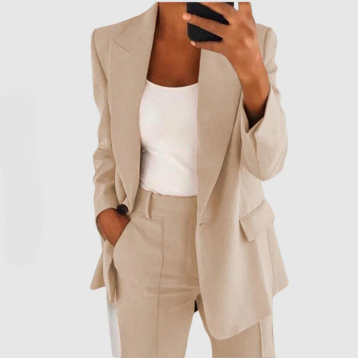 Celestia | Blazer-Set mit Eleganter Passform und Hochwertigem Material für Frauen