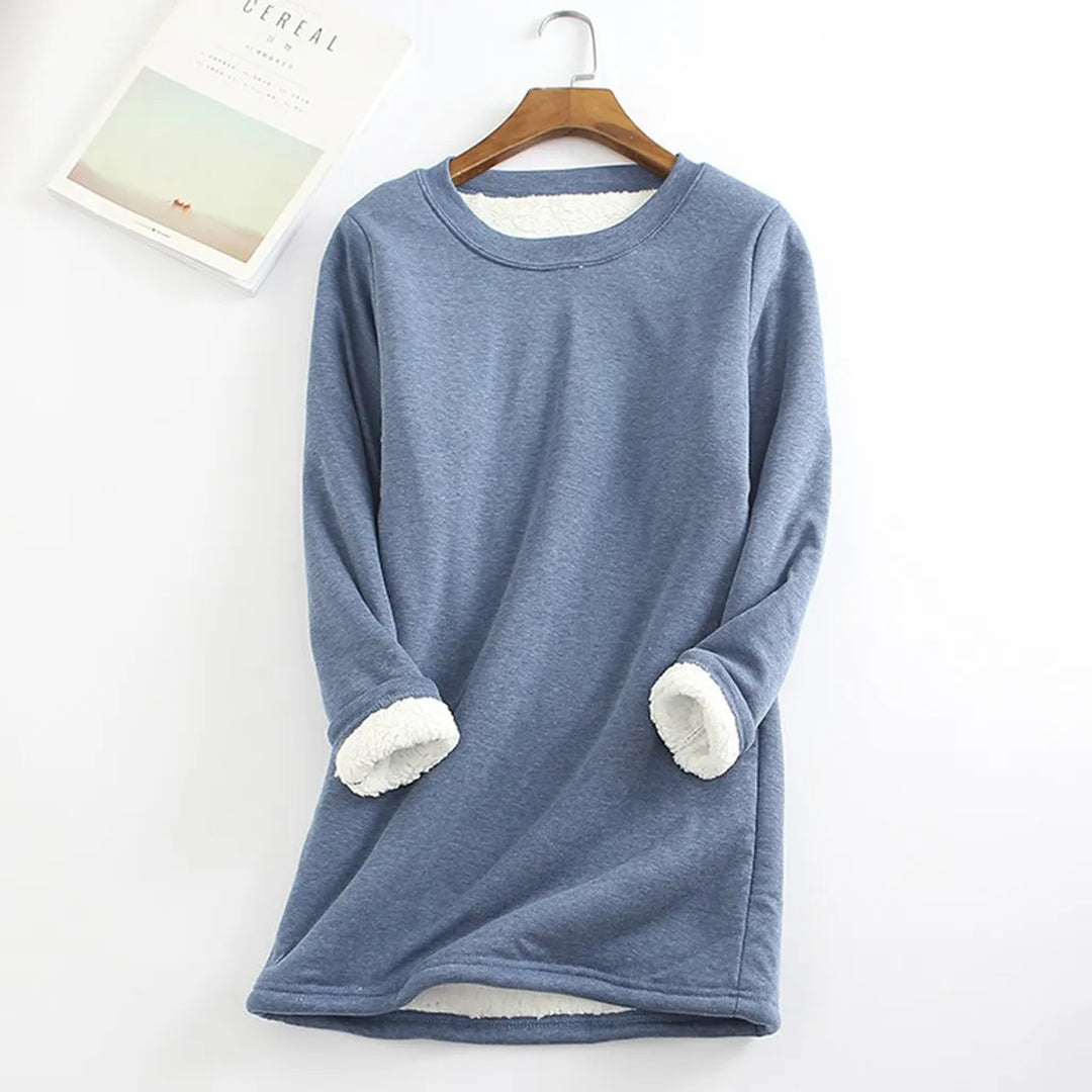 Liora | Pullover mit Bequemem Fleece und Lässigem Design für Damen