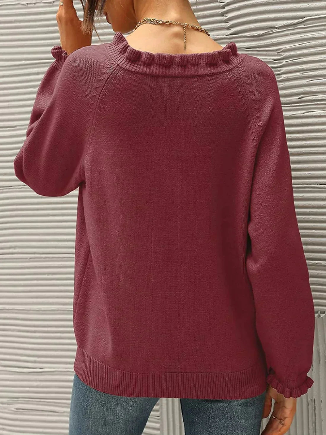 Luna | Leichter Pullover mit Weichem Stoff und Lockere Passform für Frauen