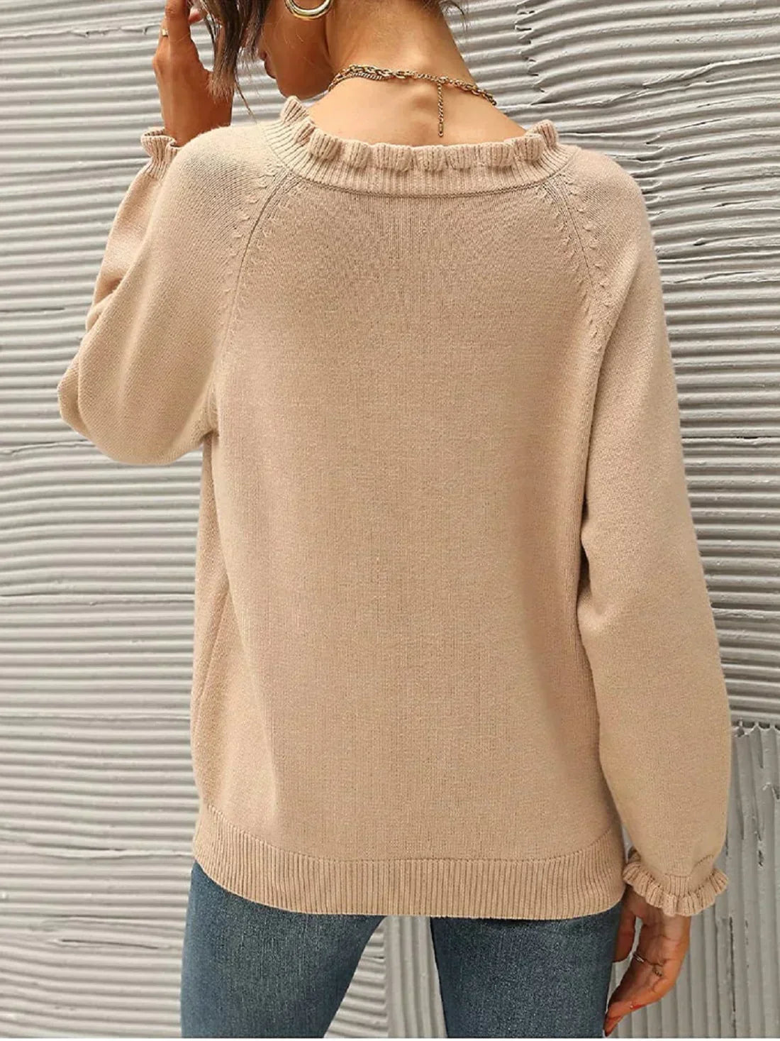 Luna | Leichter Pullover mit Weichem Stoff und Lockere Passform für Frauen