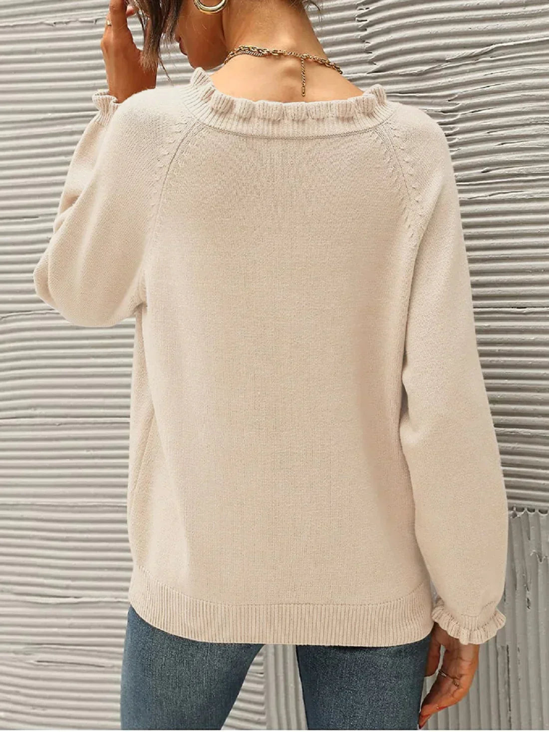 Luna | Leichter Pullover mit Weichem Stoff und Lockere Passform für Frauen